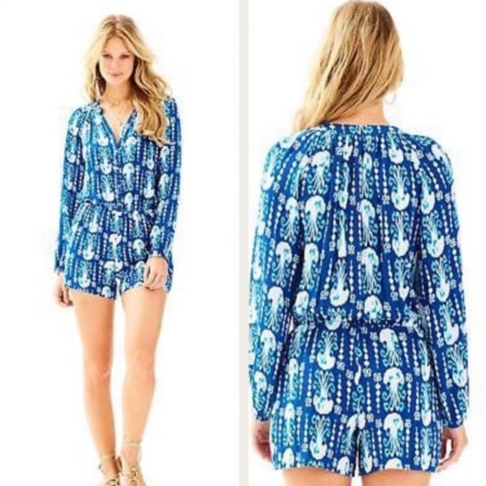 "Elsa Romper" by Lilly Pulitzer